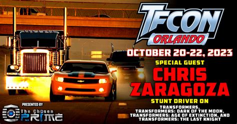 chris zaragoza|Guest Information for TFcon Orlando 2023.